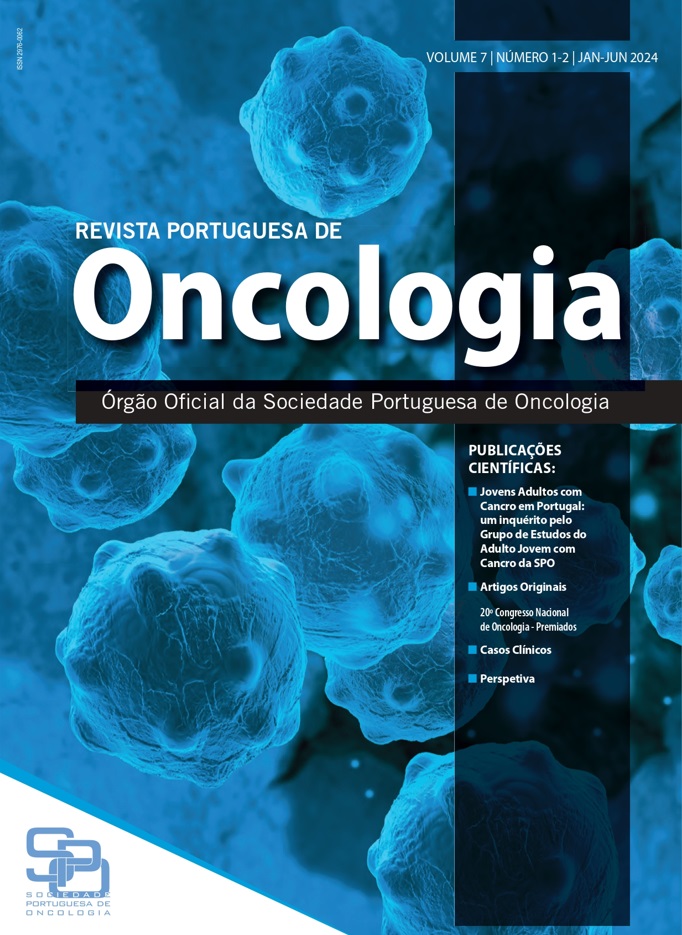 					Ver Vol. 7 N.º 1-2 (2024): Revista Portuguesa de Oncologia
				